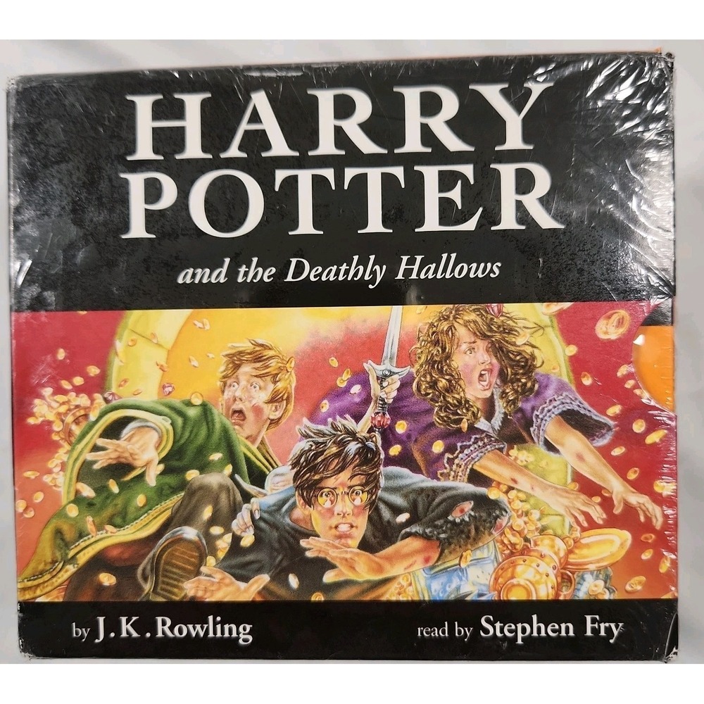 Harry Potter and the Deathly Hallows J. K. Rowling CD Audio Read By Stepthen Fry